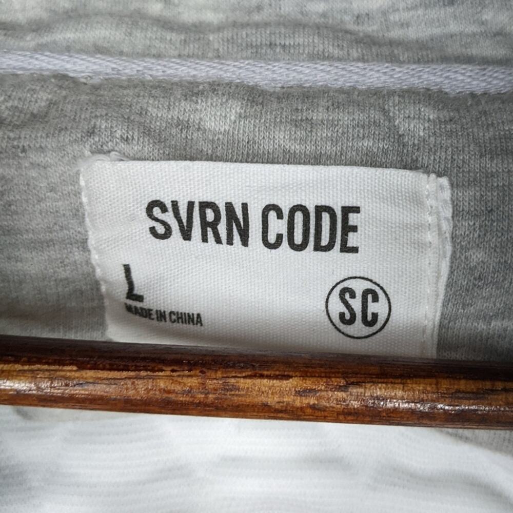 Sovereign Code Men's Columbia Diamond Quilted Pullover Cozy Gray SVRN Code - L - Picture 5 of 10